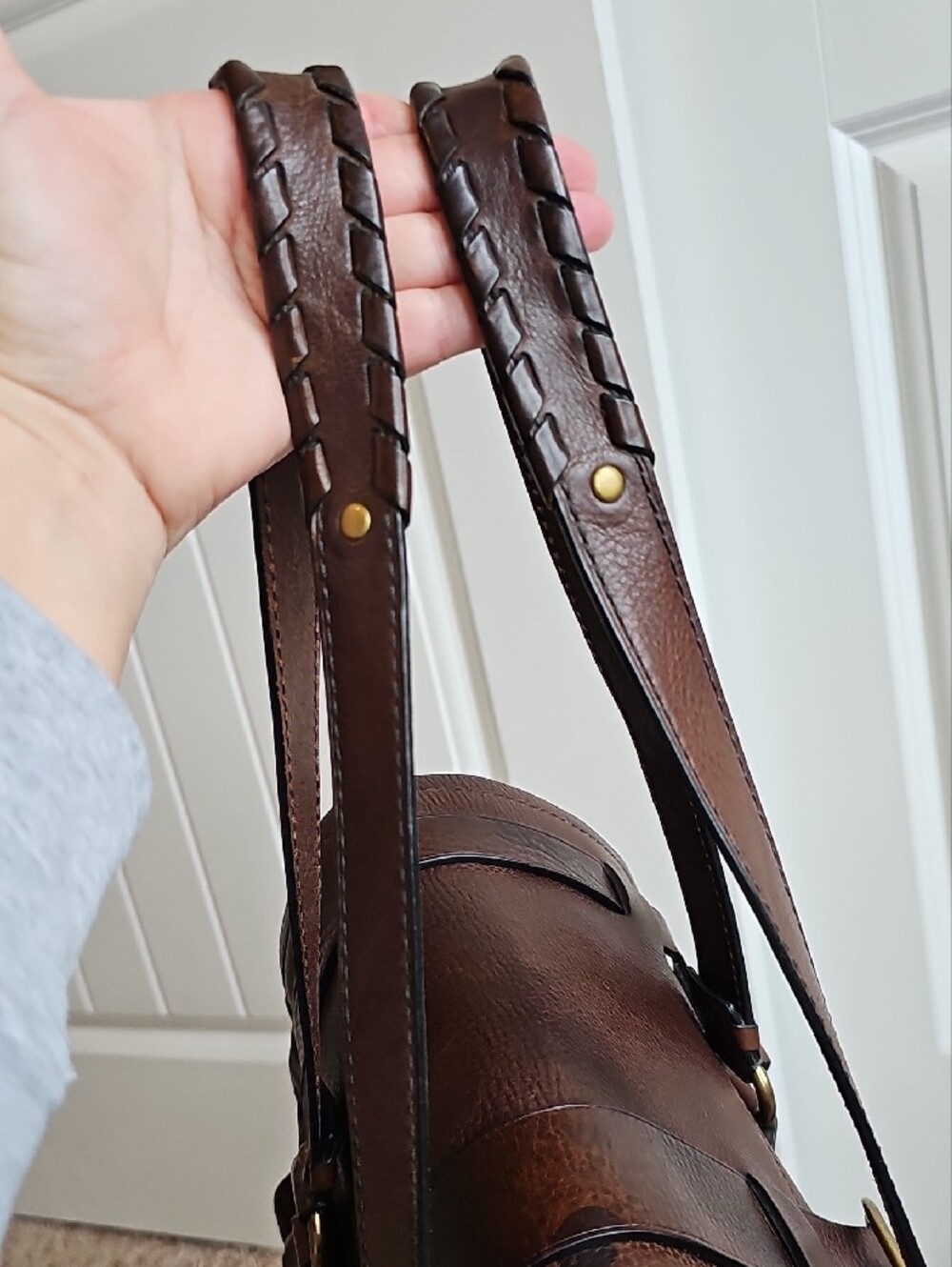 Coach 2007 Legacy Thompson Karee Flap Bag 11375 | Archival Mahogany - Picture 6 of 11